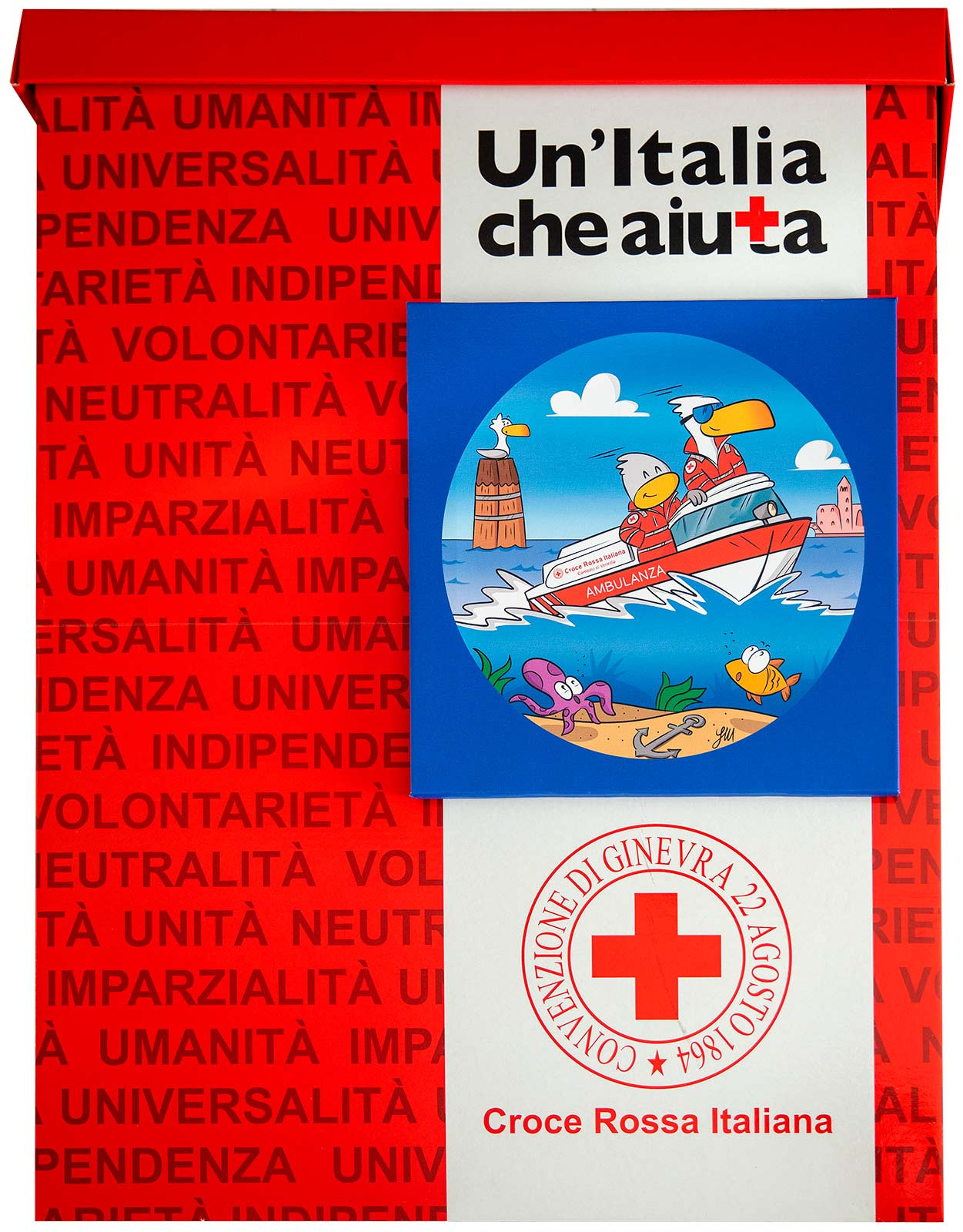 T-shirt: A Venessia - Idroambulanza - immagine 3